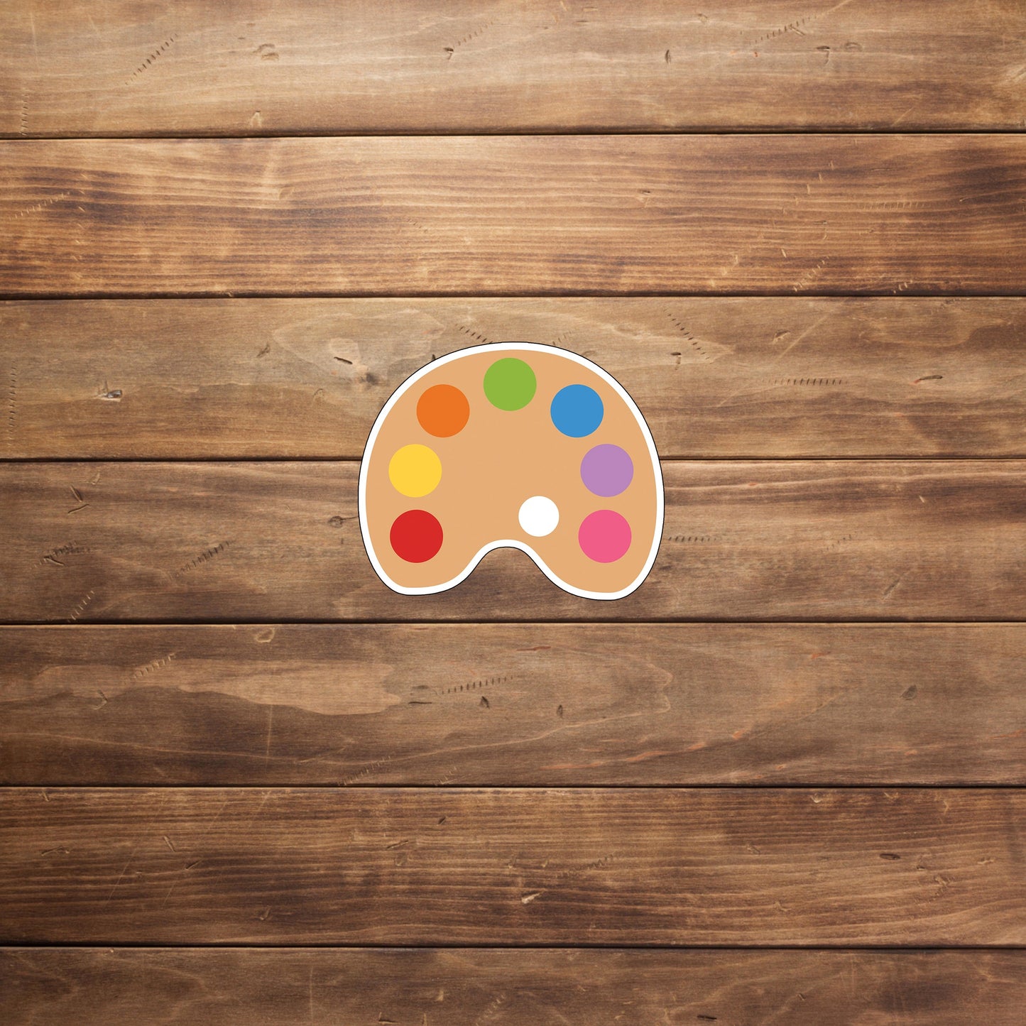 School Sticker, paint-palette-sticker