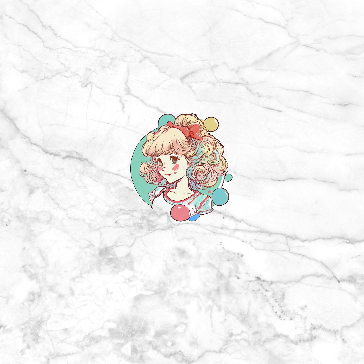 pop girl Sticker