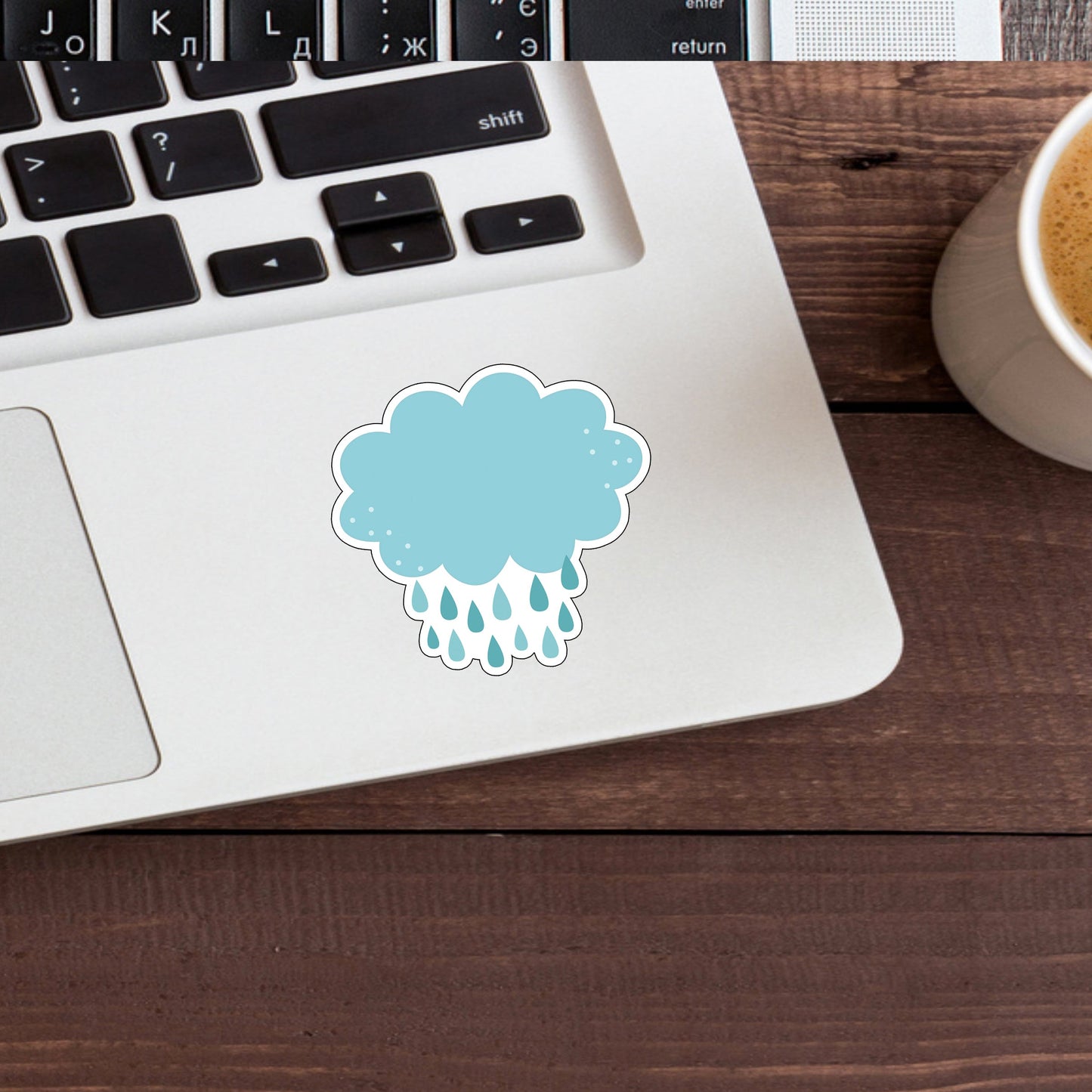 Raincloud Sticker Sticker