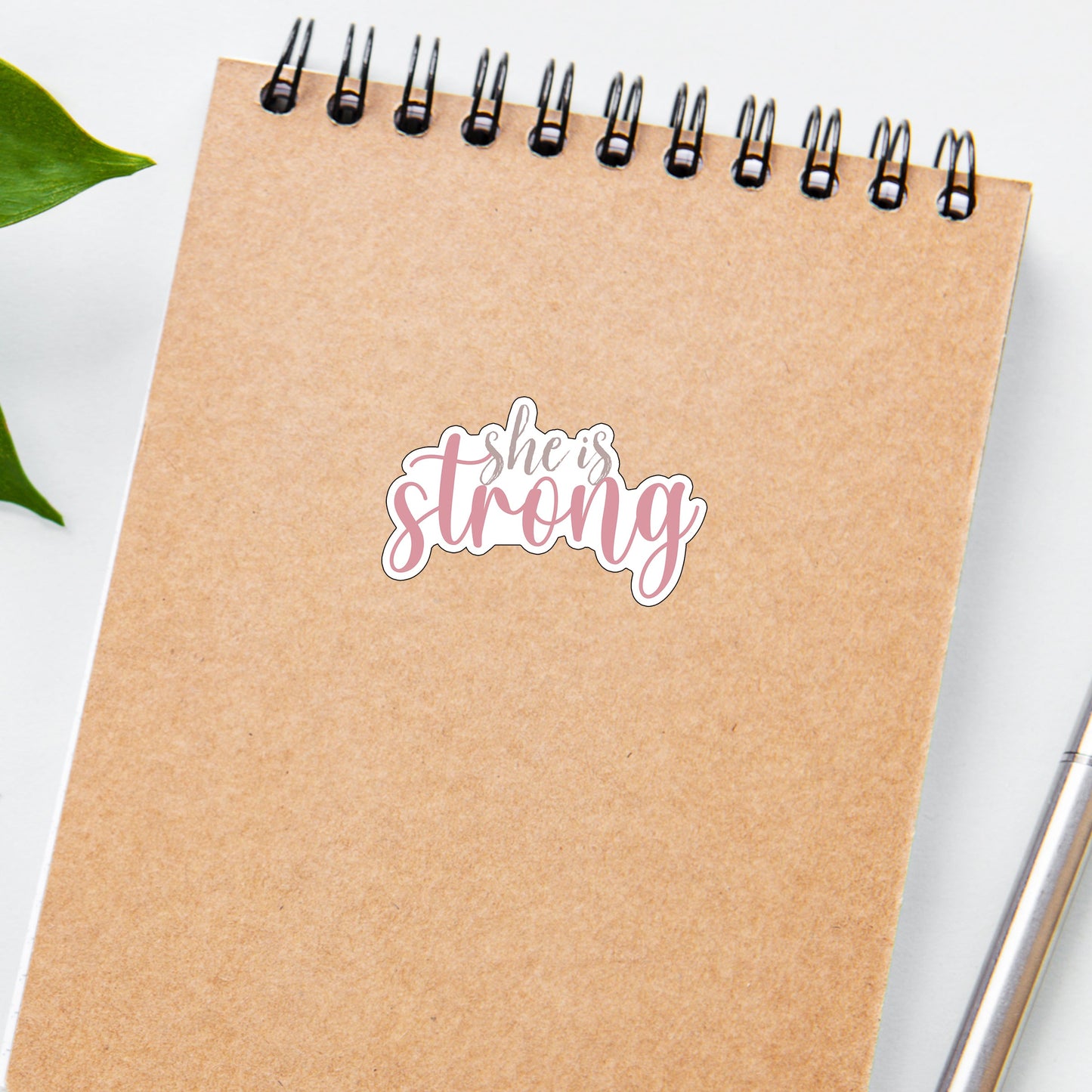 she is strong sticker