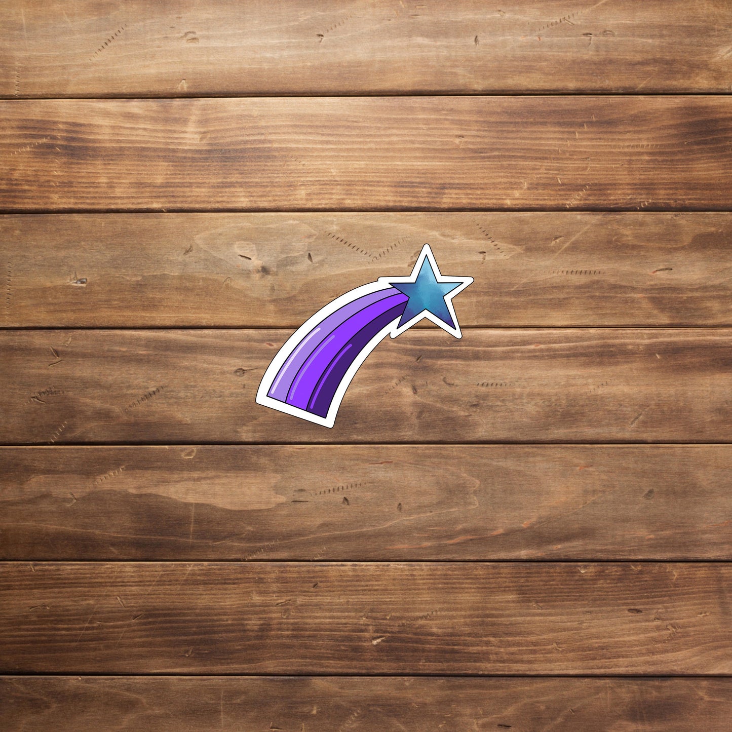 space_shooting star Sticker