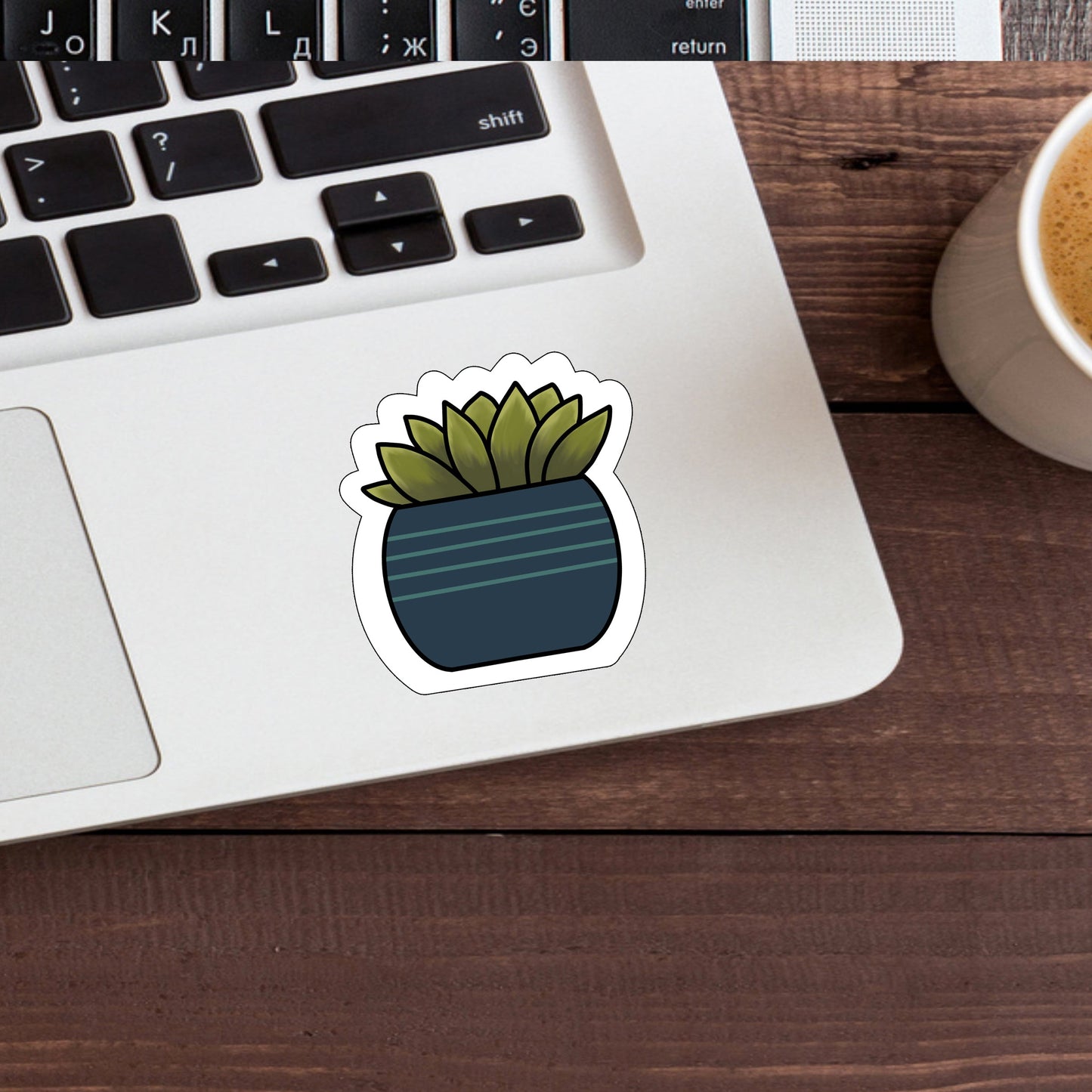 Succulent Sticker Sticker