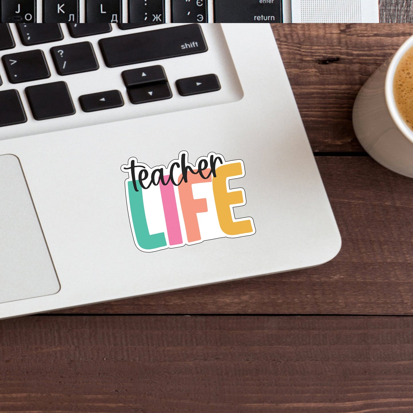 teacher life sticker Sticker