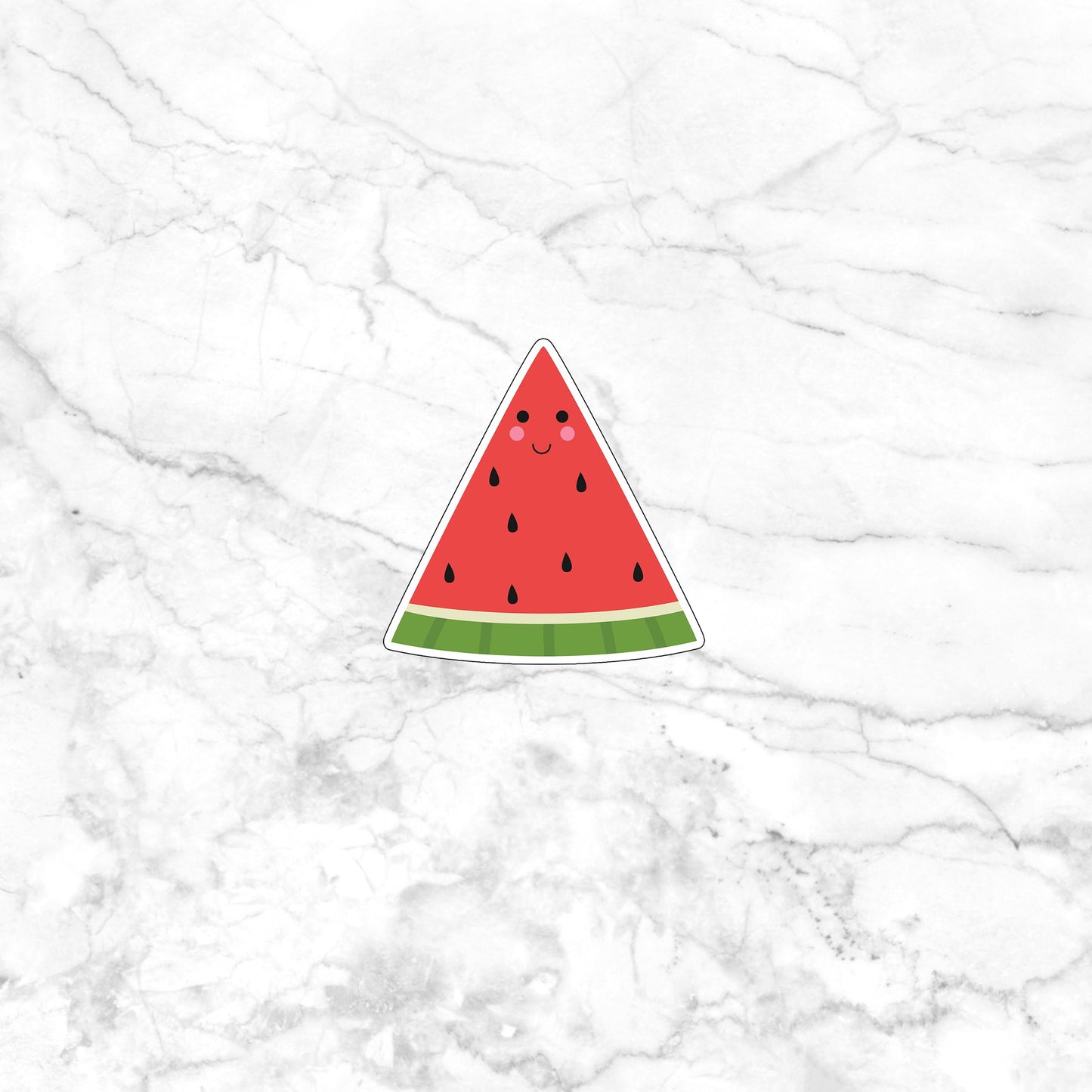 Fruit and Veg Stickers, watermelon sticker