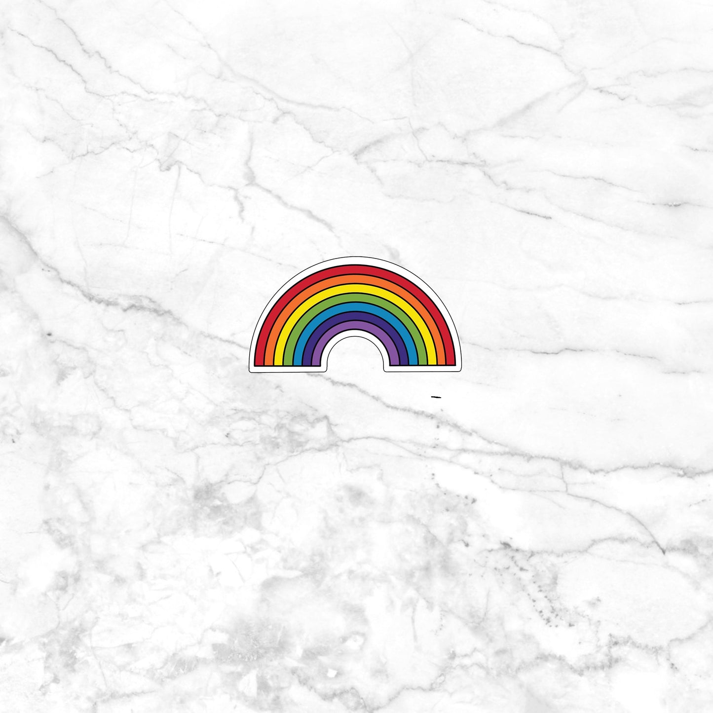 weather rainbow Sticker