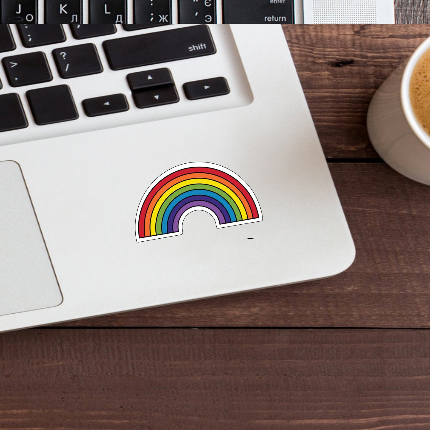 weather rainbow Sticker