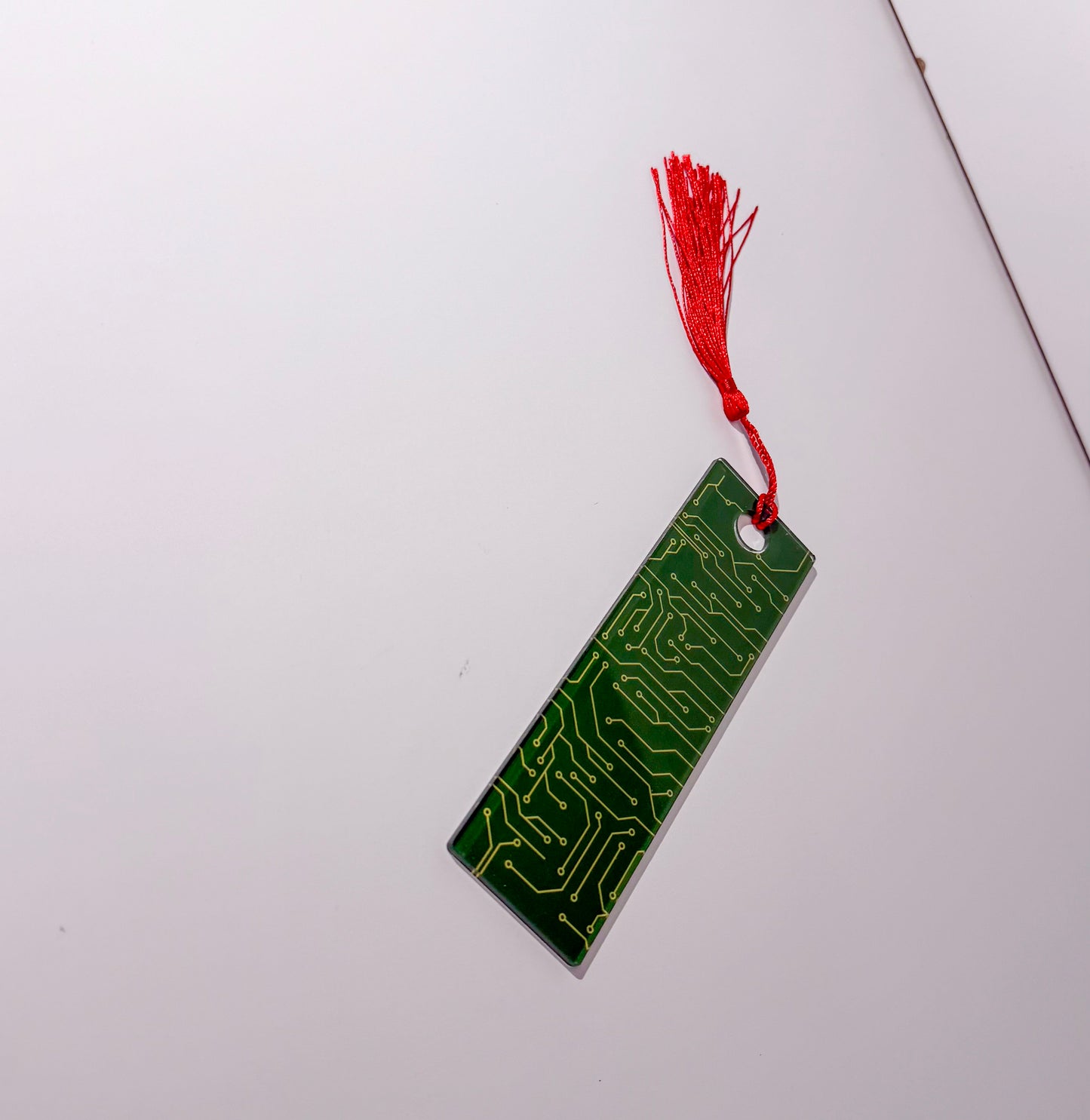 Circuit Board Bookmark – Green Tech & Electronics Bookmark