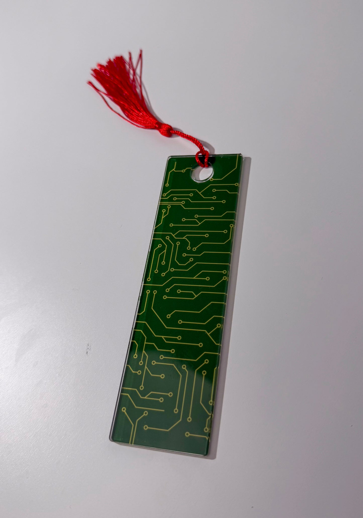 Circuit Board Bookmark – Green Tech & Electronics Bookmark