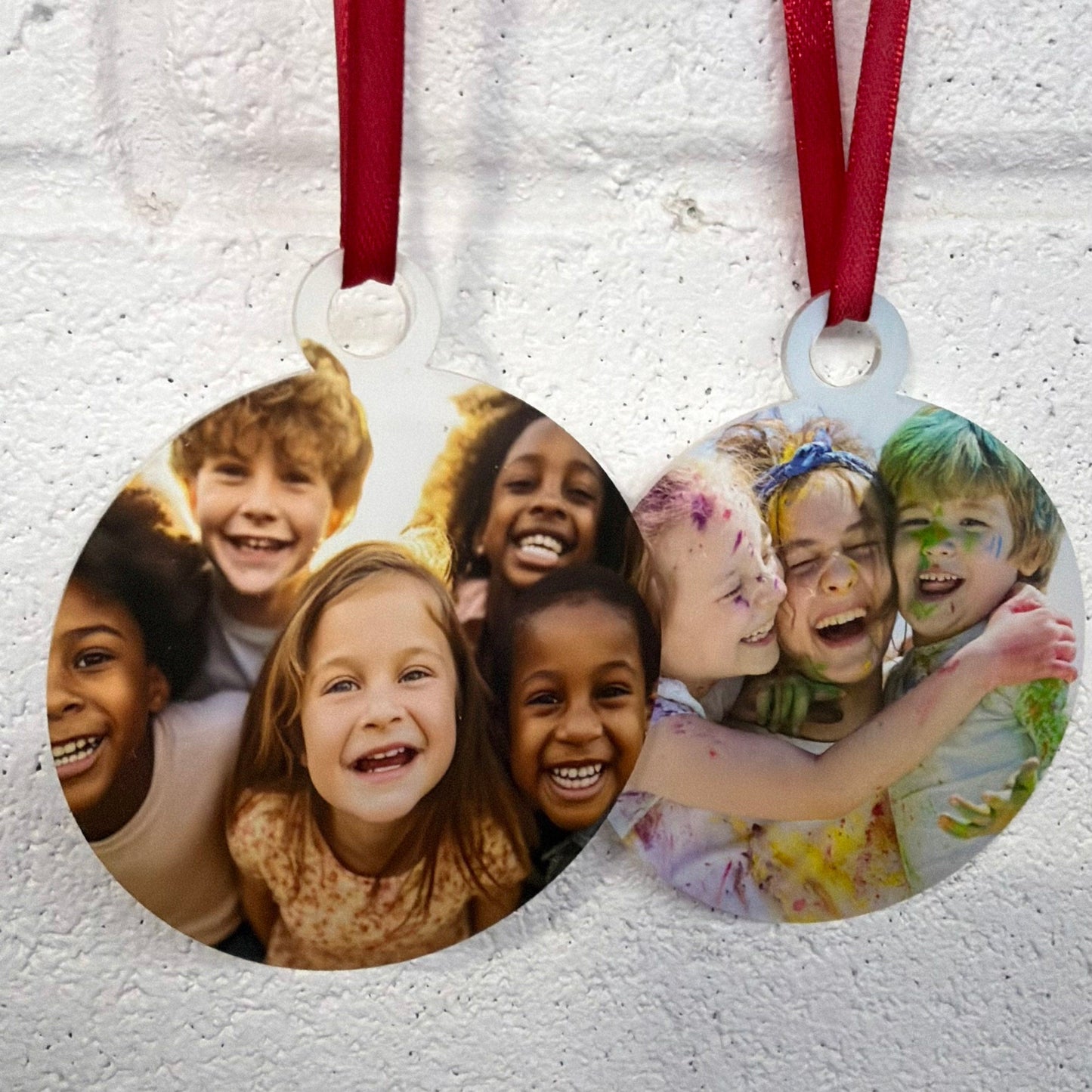 Custom Photo Ornament – Personalized Christmas Keepsake