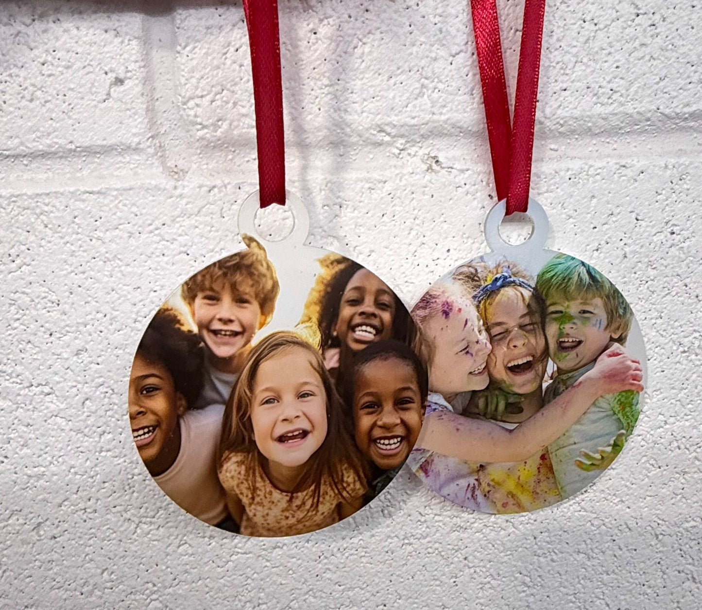 Custom Photo Ornament – Personalized Christmas Keepsake
