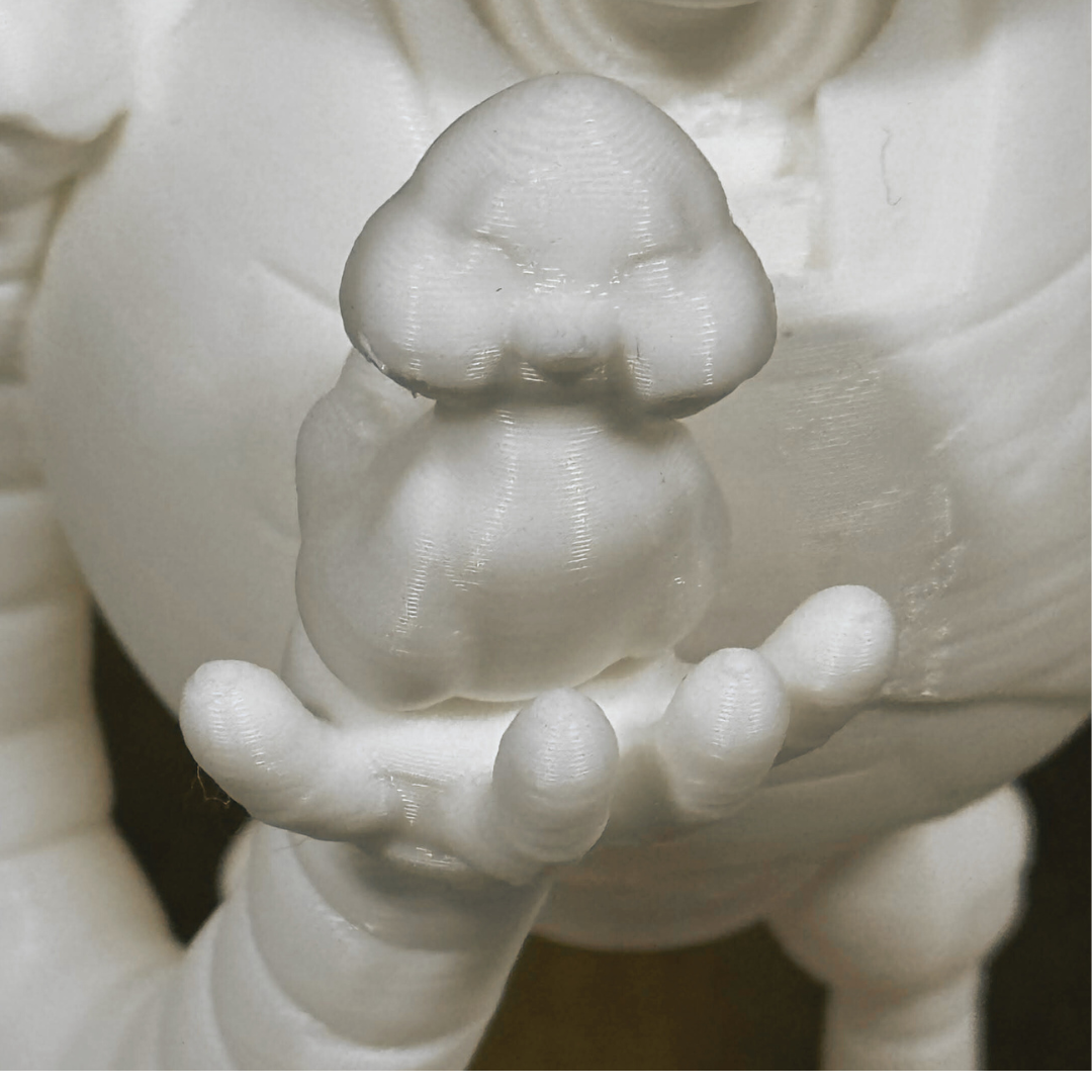 Robot 3D Printed Figuring, Wild Robot and Brightbill