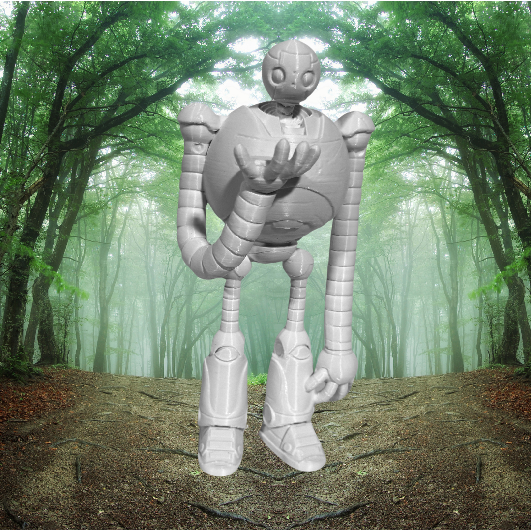 Robot 3D Printed Figuring, Wild Robot