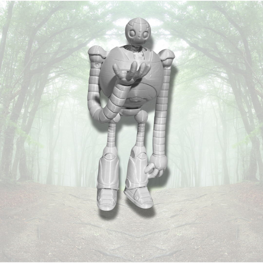 Robot 3D Printed Figuring, Wild Robot