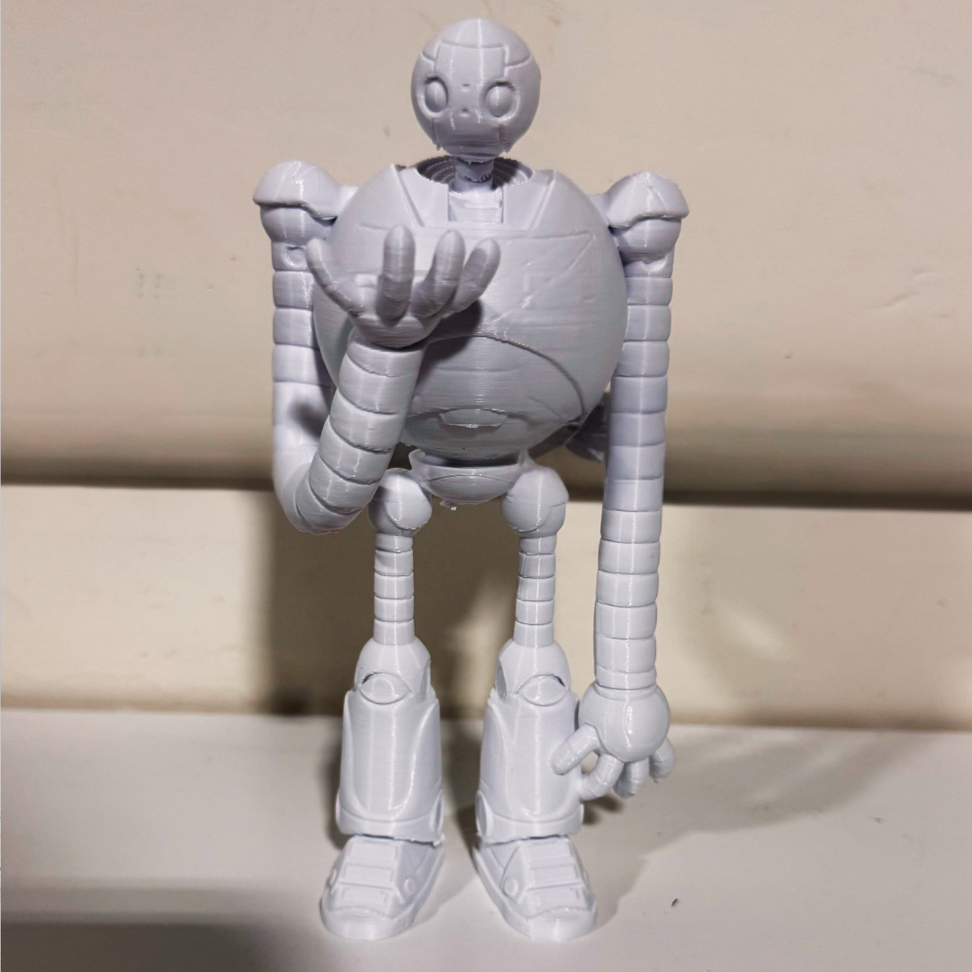 Robot 3D Printed Figuring, Wild Robot