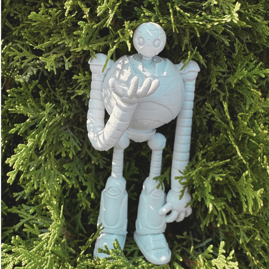 Robot 3D Printed Figuring, Wild Robot