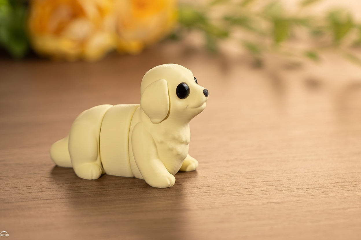 Golden Retriever Fidget |  Articulated Flexi Animal