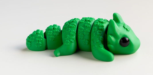 Articulated  Baby Lucky Dragon Fidget Figurine , Desktop Figurine