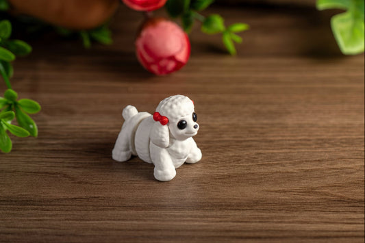 Poodle Fidget |  Articulated Flexi Animal