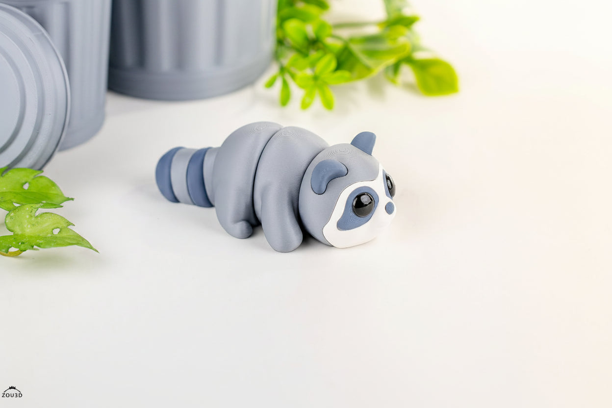 Racoon Fidget |  Articulated Flexi Animal