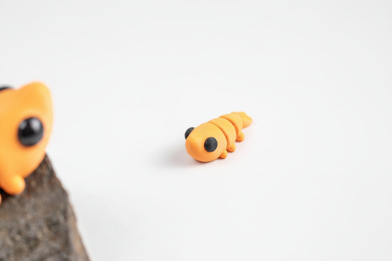Mini Shrimp Fidget | Articulated Flexi Animal
