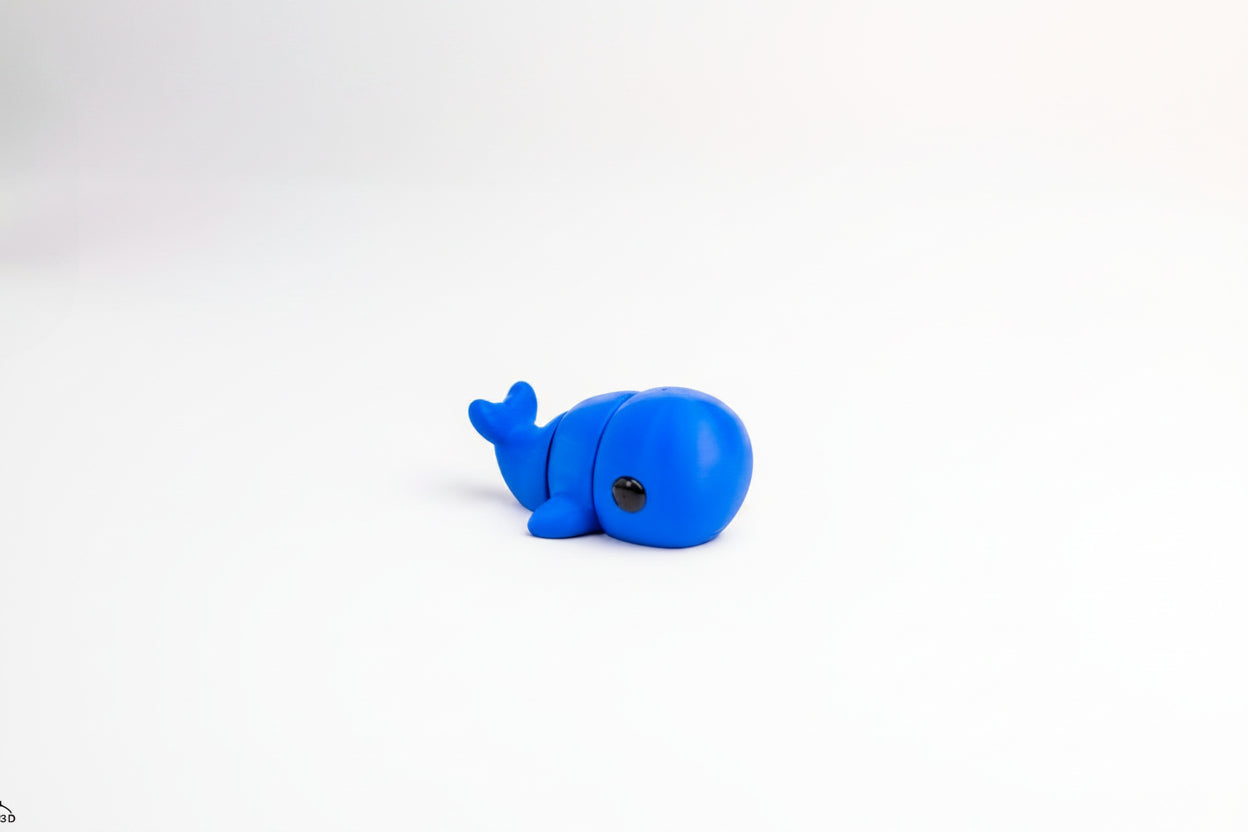 Whale Fidget |  Articulated Flexi Animal