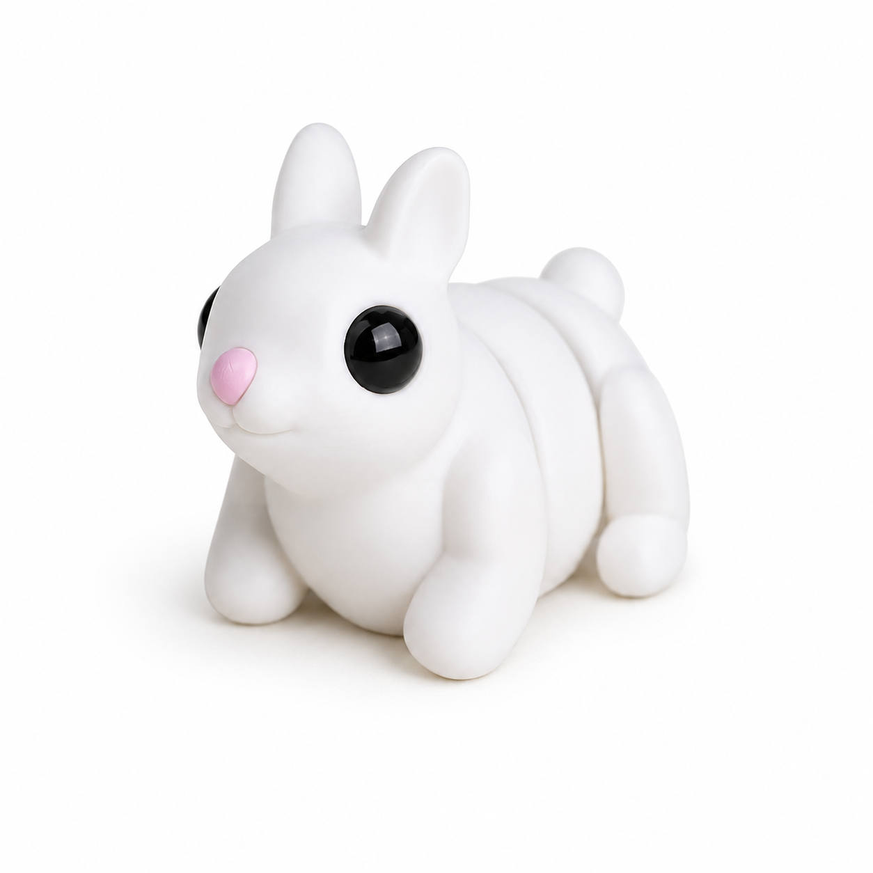 Mini Bunny Fidget | Articulated Flexi Animal
