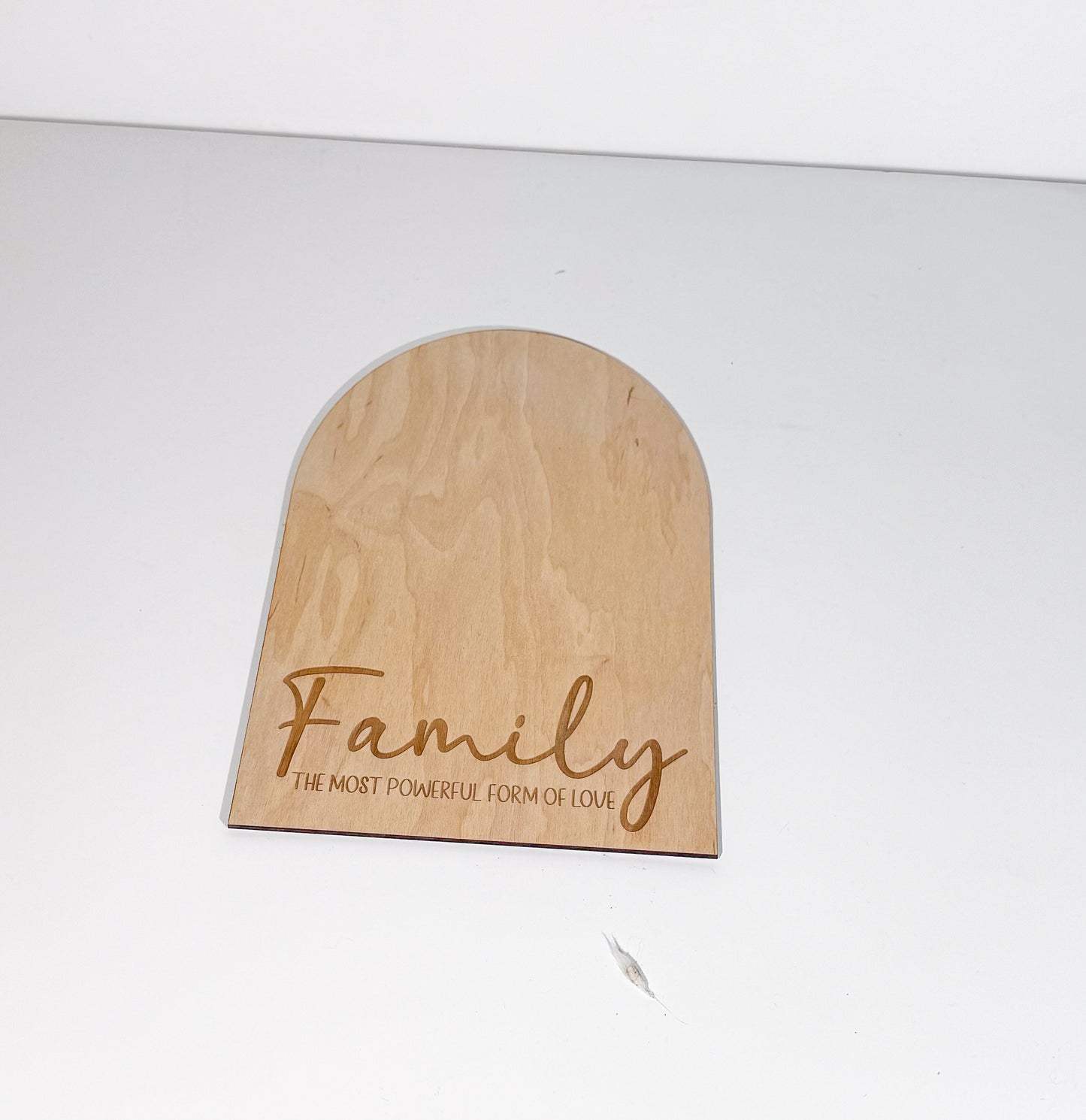 Personalized Handprint Sign – DIY Gift for Mom, Dad, or Family