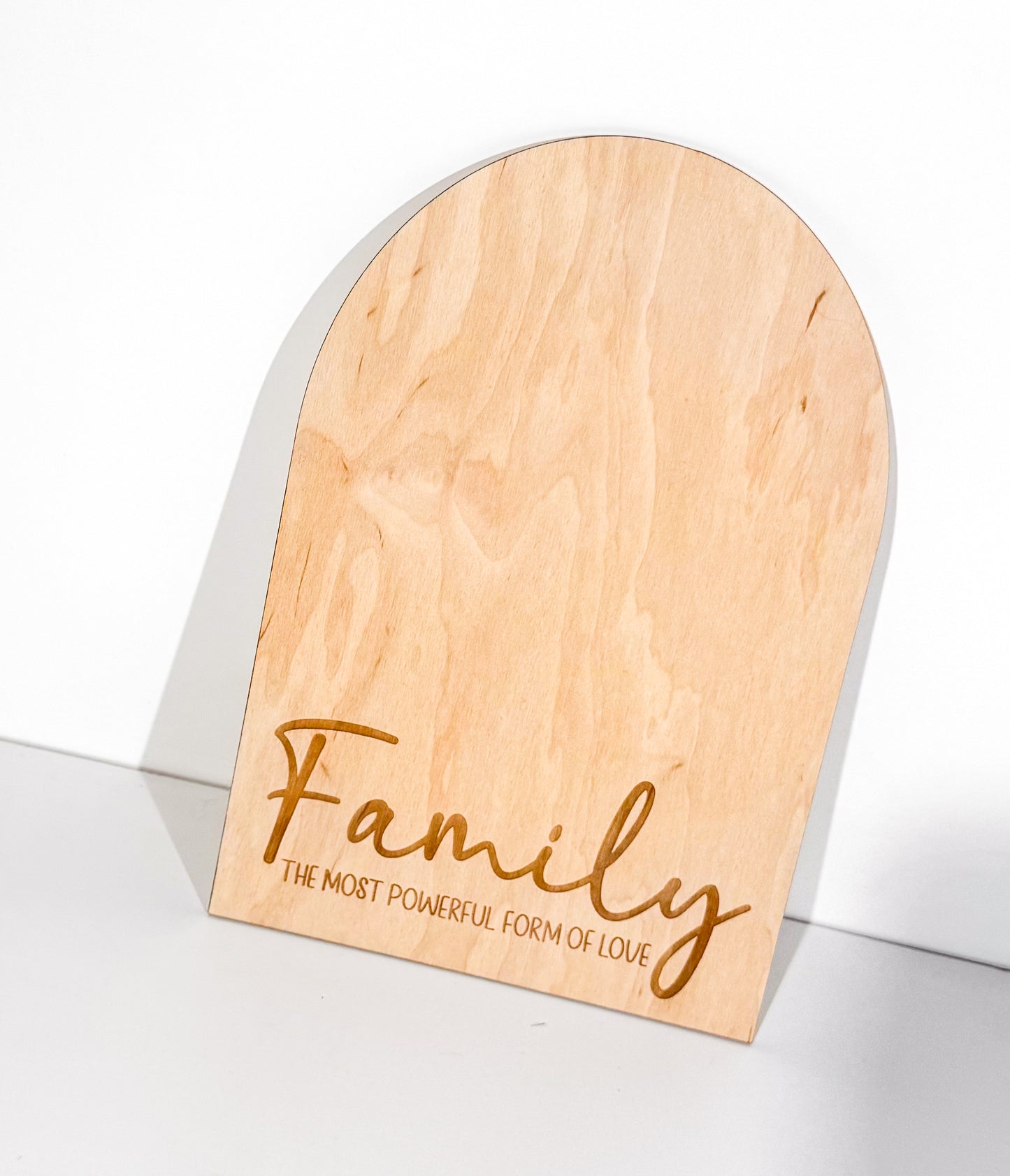 Personalized Handprint Sign – DIY Gift for Mom, Dad, or Family