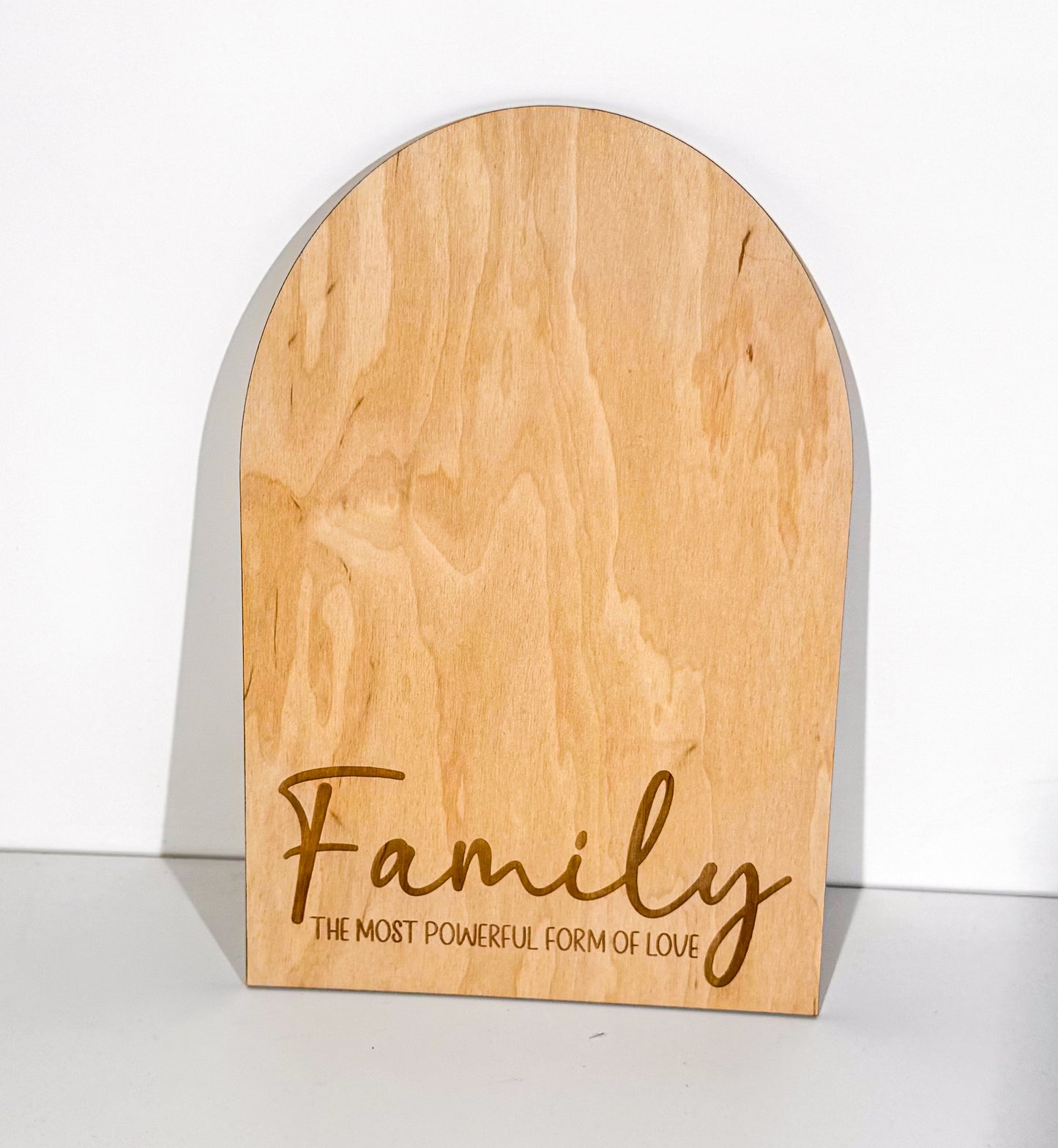 Personalized Handprint Sign – DIY Gift for Mom, Dad, or Family