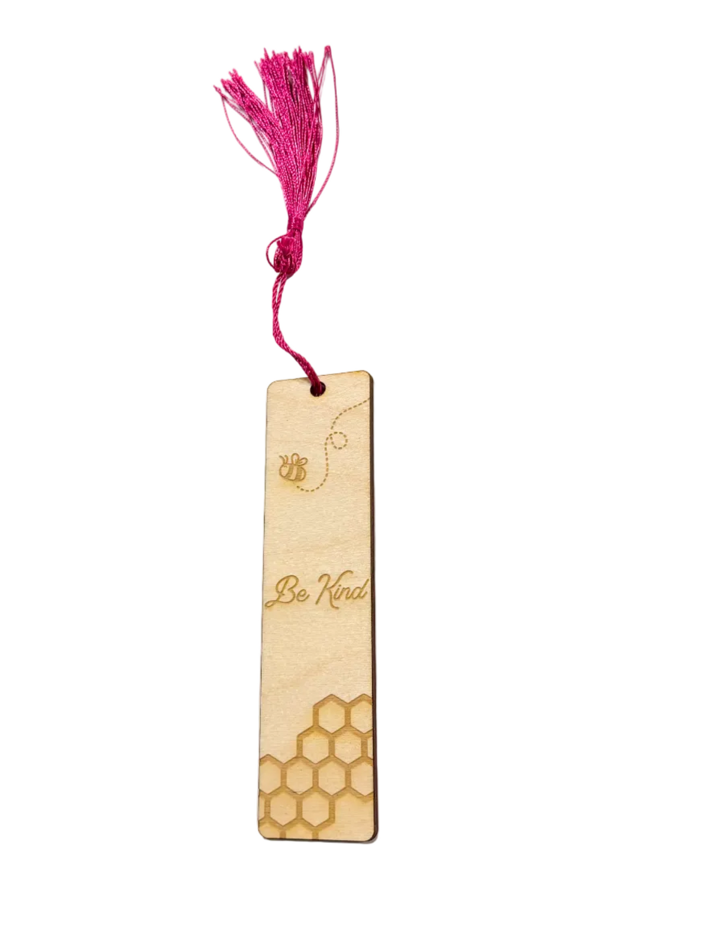 "Be Kind" Wooden Bookmark | Inspirational Reader Gift