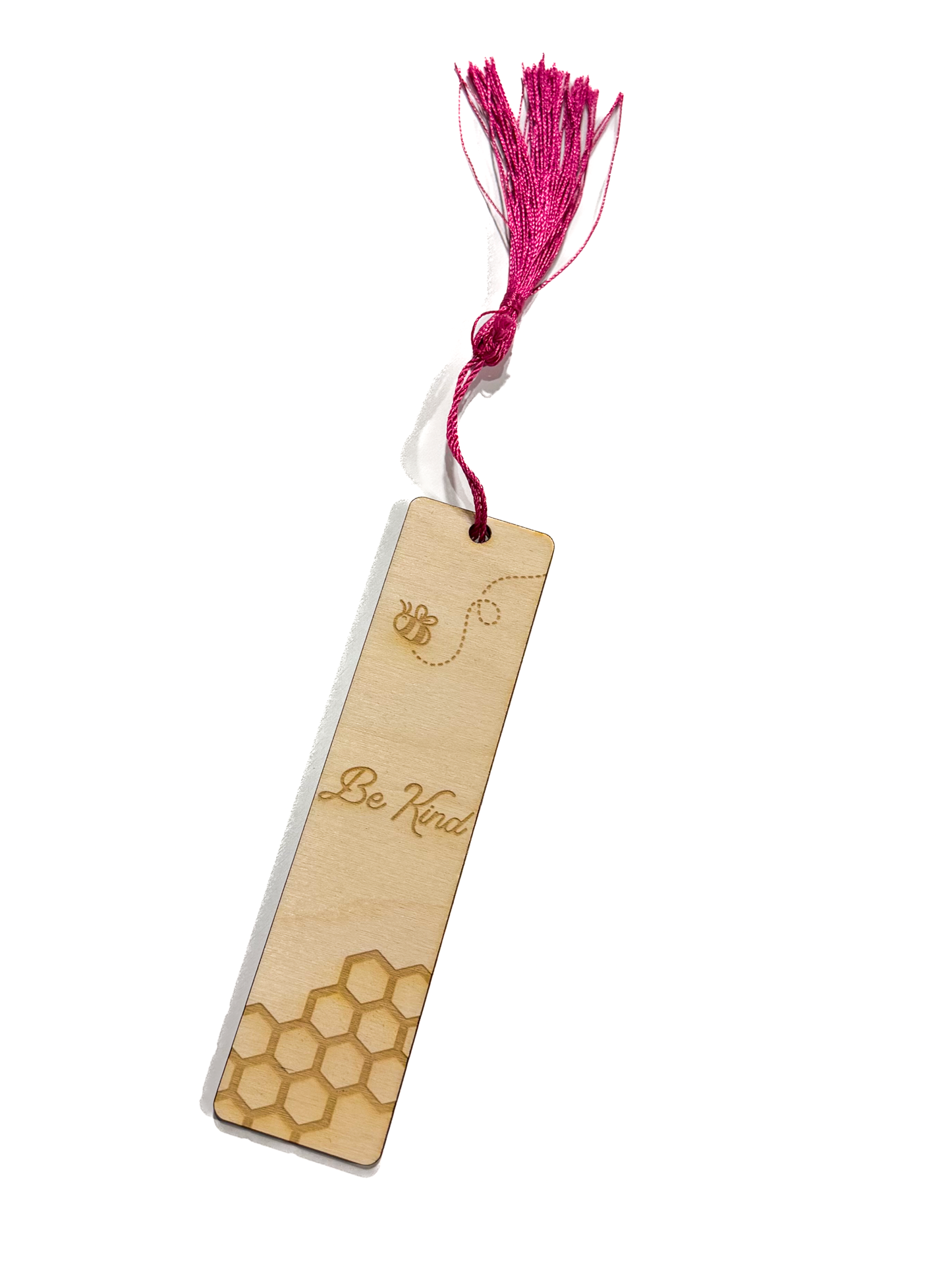 "Be Kind" Wooden Bookmark | Inspirational Reader Gift