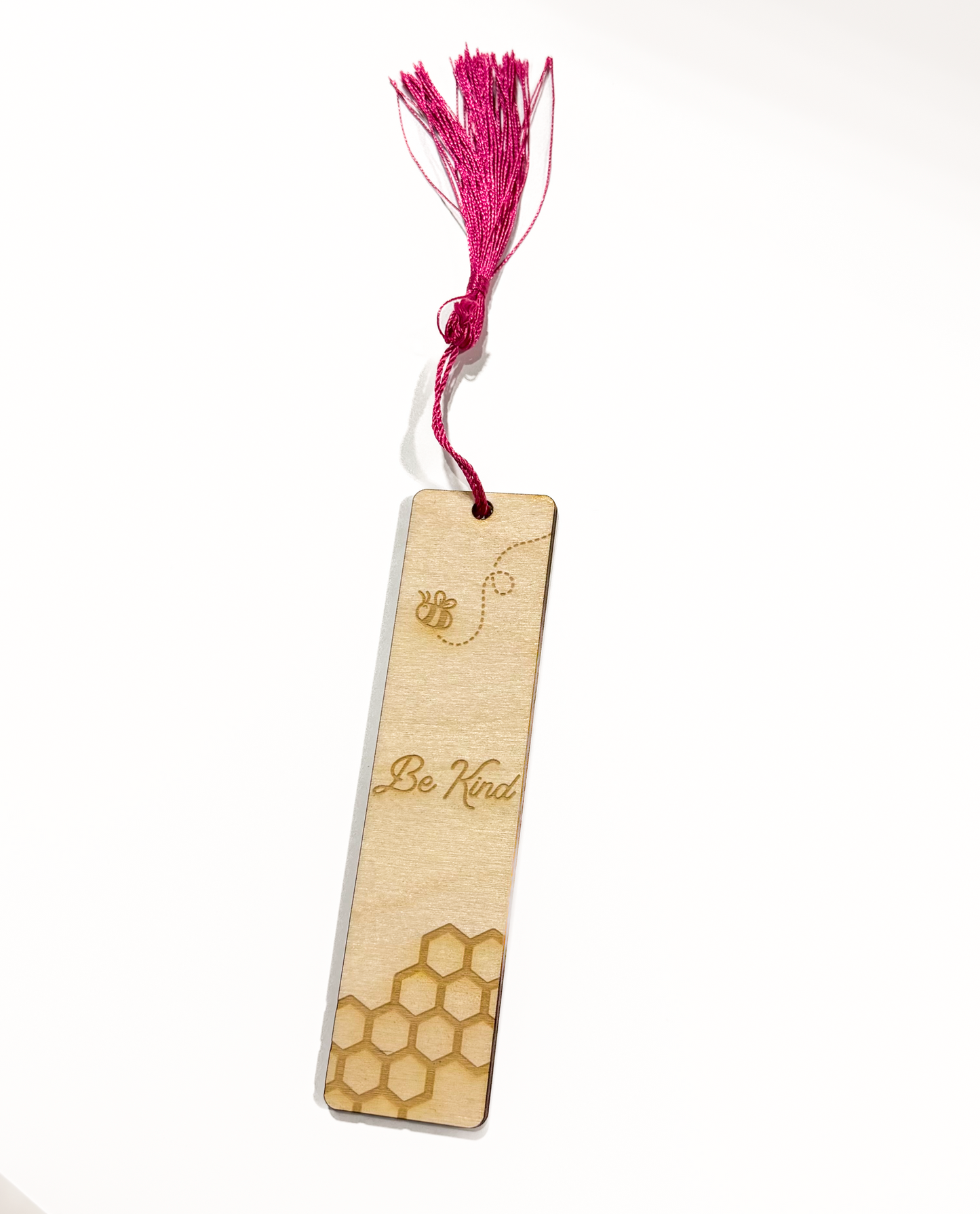 "Be Kind" Wooden Bookmark | Inspirational Reader Gift