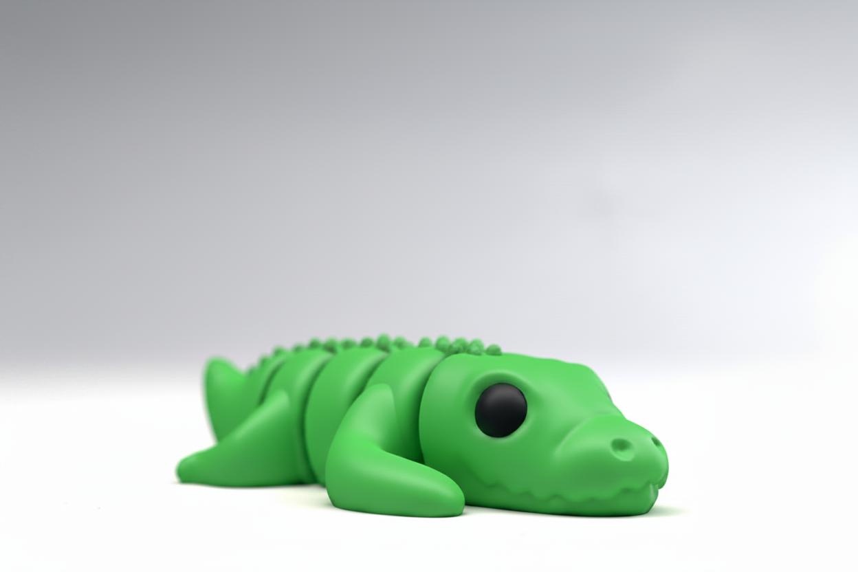 Baby Crocodile Fidget | Articulated Flexi Animal