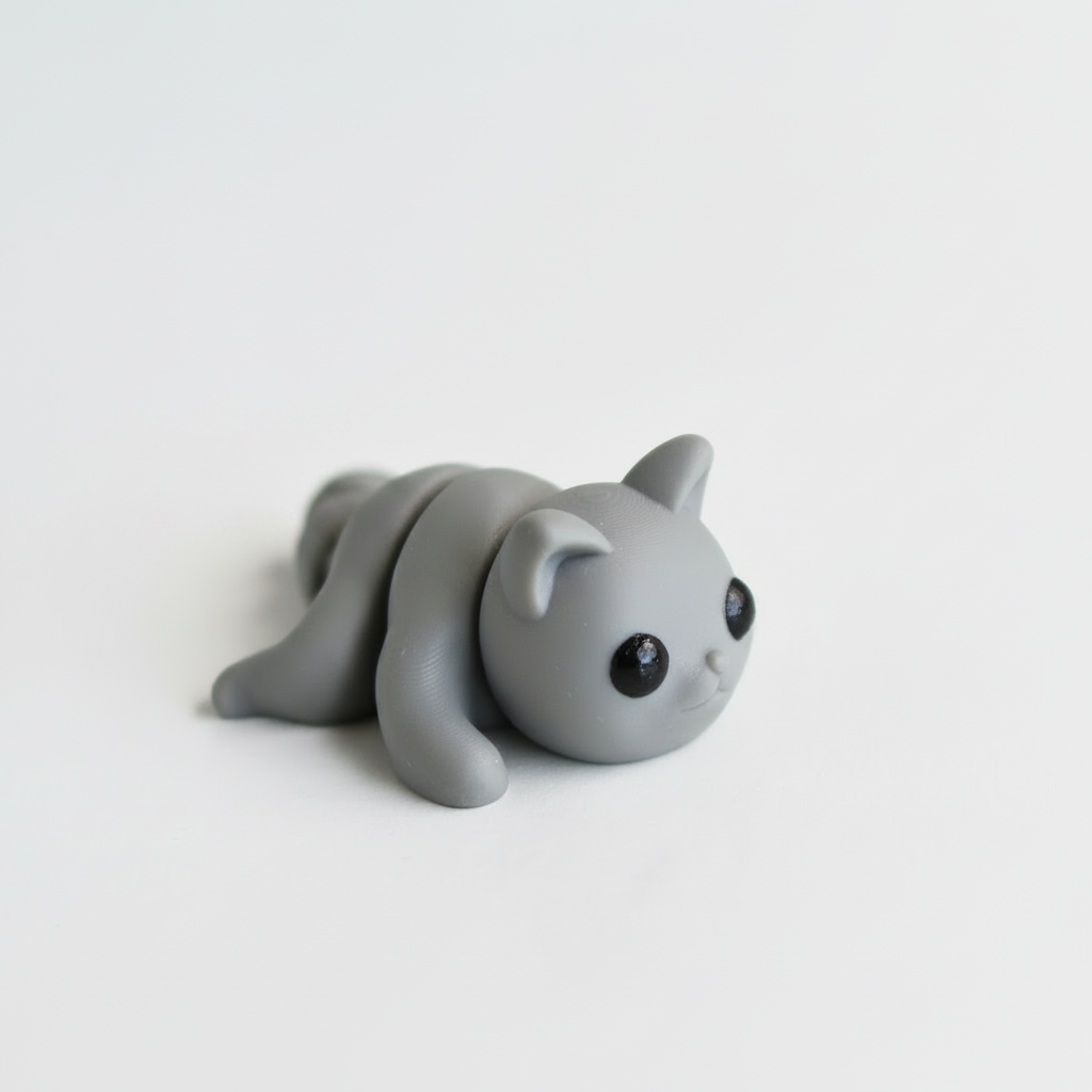 Baby Cat Fidget | Articulated Flexi Animal
