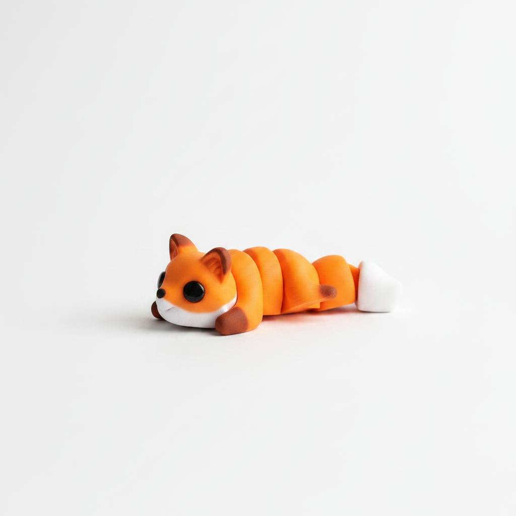 Mini Fox Fidget | Articulated Flexi Animal