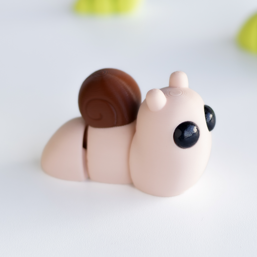 Snail Fidget | Articulated Flexi Animal
