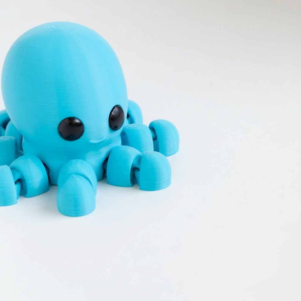 Baby Octopus Fidget | Articulated Flexi Animal