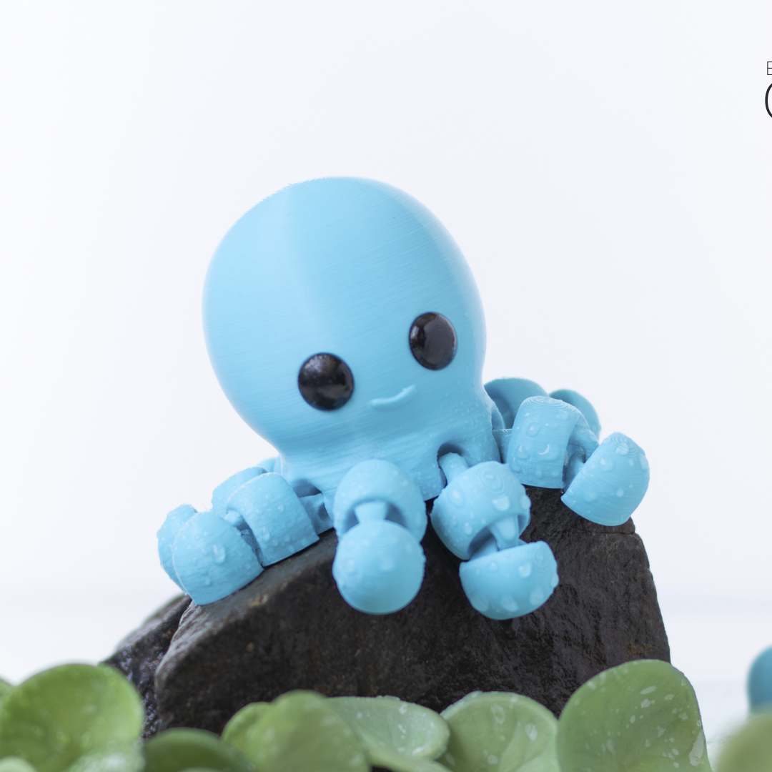 Baby Octopus Fidget | Articulated Flexi Animal