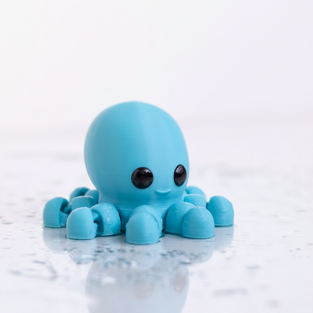 Baby Octopus Fidget | Articulated Flexi Animal