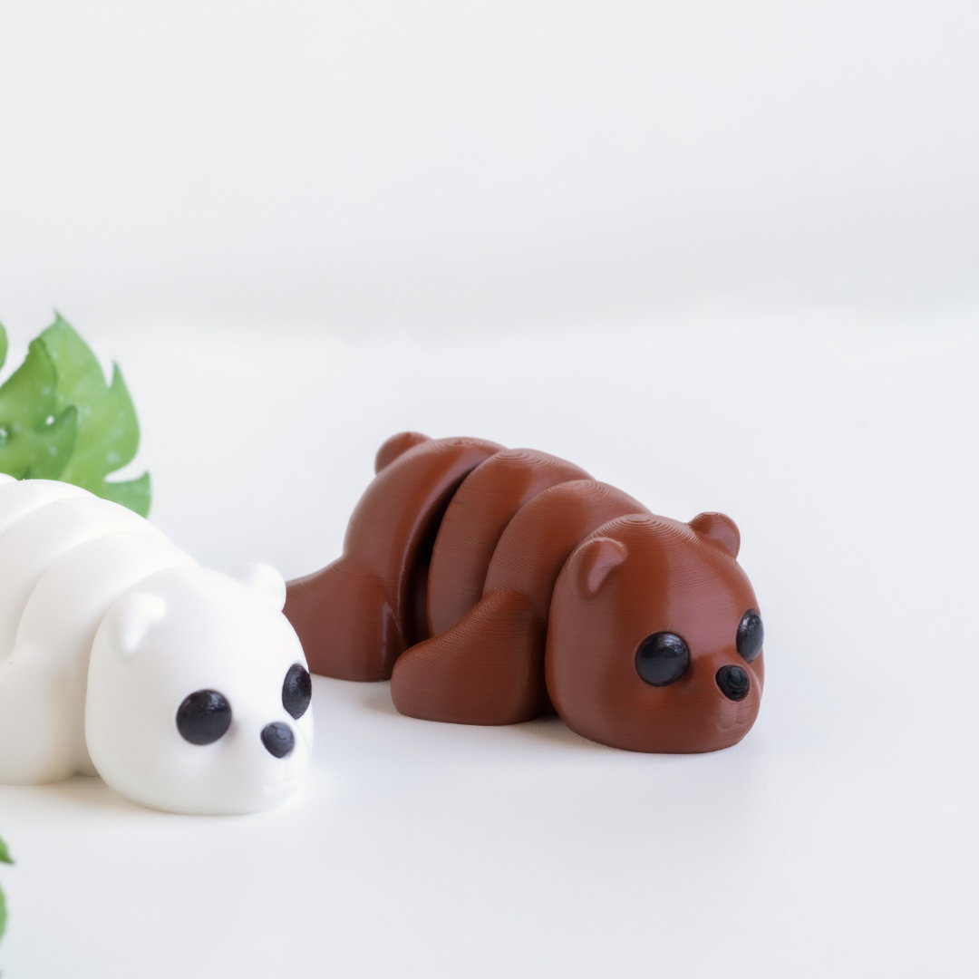 Baby Bear Fidget | Articulated Flexi Animal