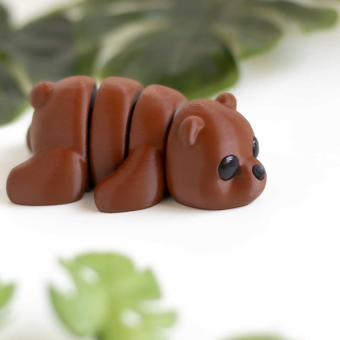 Baby Bear Fidget | Articulated Flexi Animal
