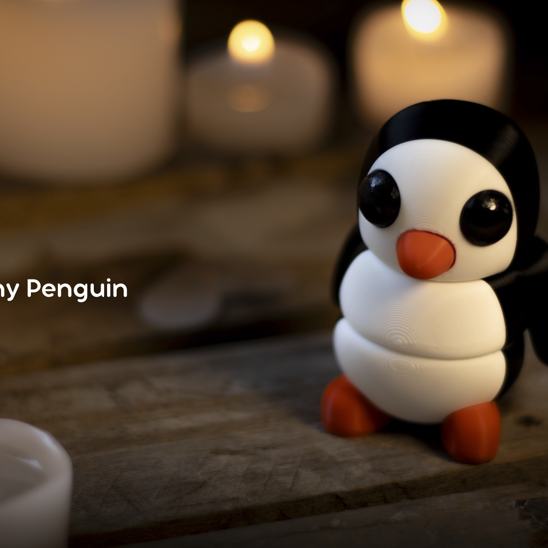Penguin Fidget | Articulated Flexi Animal