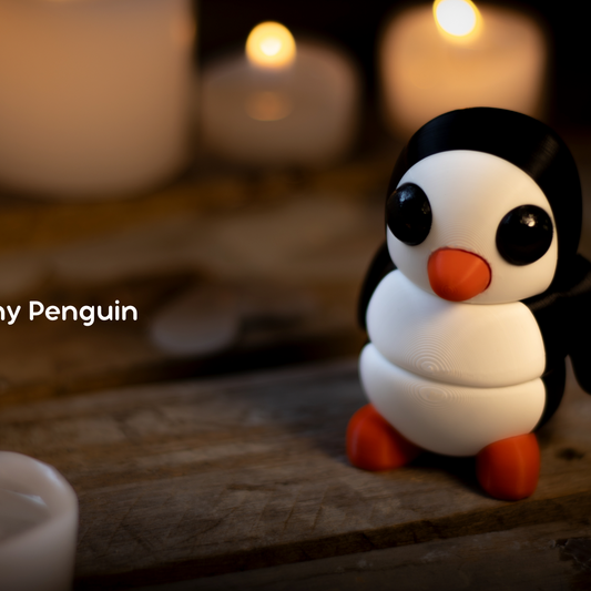Penguin Fidget | Articulated Flexi Animal