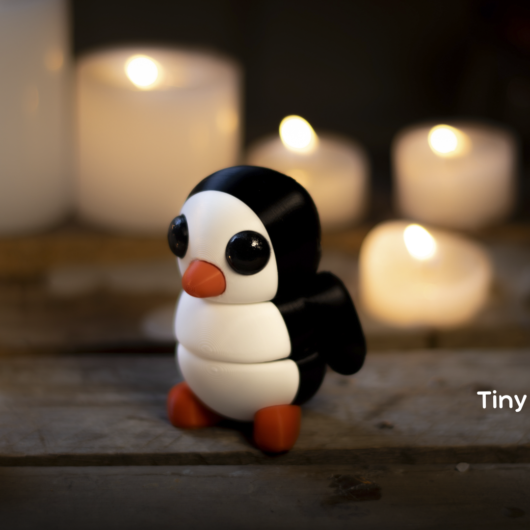 Penguin Fidget | Articulated Flexi Animal