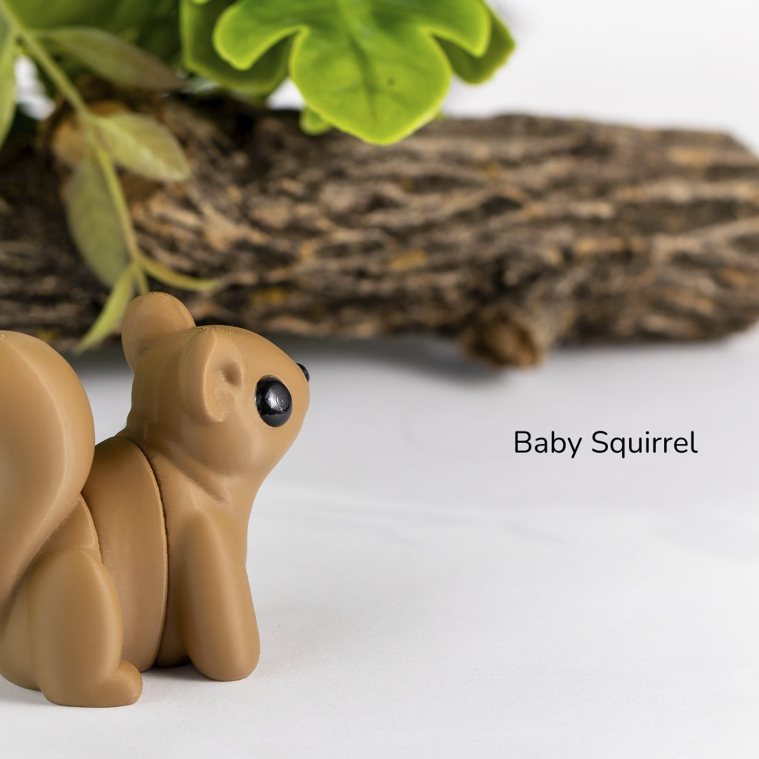 Squirel Fidget | Articulated Flexi Animal