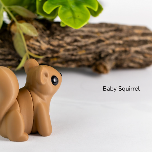 Squirel Fidget | Articulated Flexi Animal