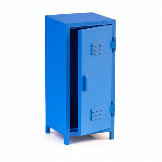 3D Printed Mini Locker – Desktop Storage & Collectible