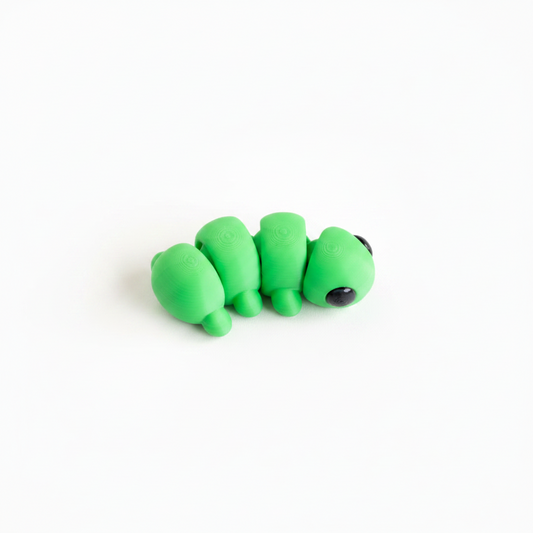 Mini Caterpillar Fidget | Articulated Flexi Animal