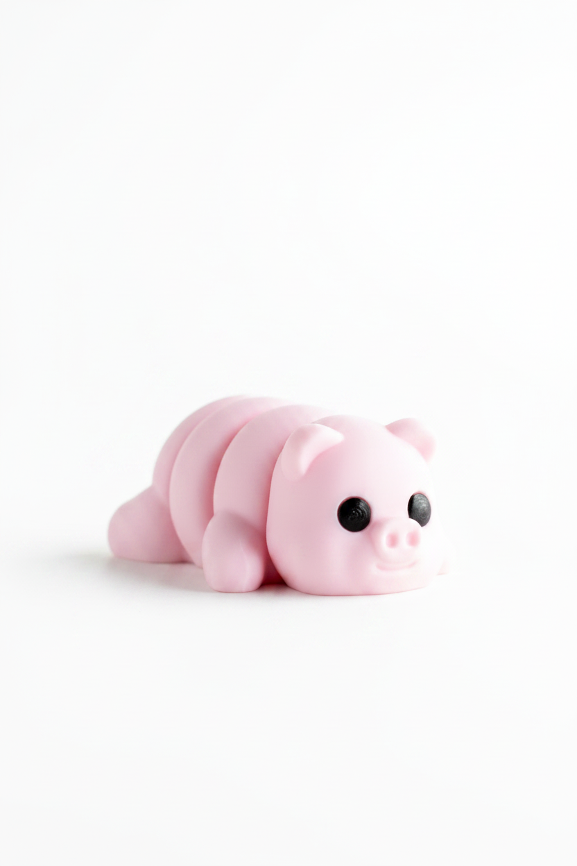 Mini Pig Fidget | Articulated Flexi Animal