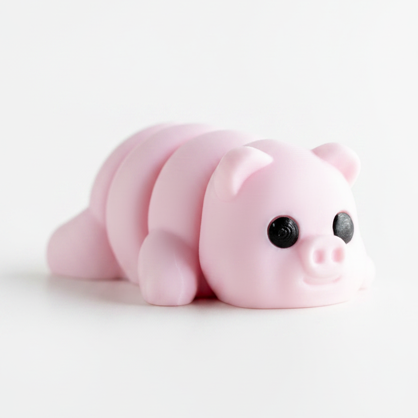 Mini Pig Fidget | Articulated Flexi Animal